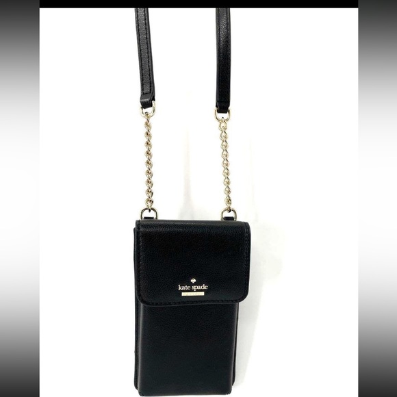 kate spade Handbags - Kate Spade North South Black Pebbled Crossbody Bag